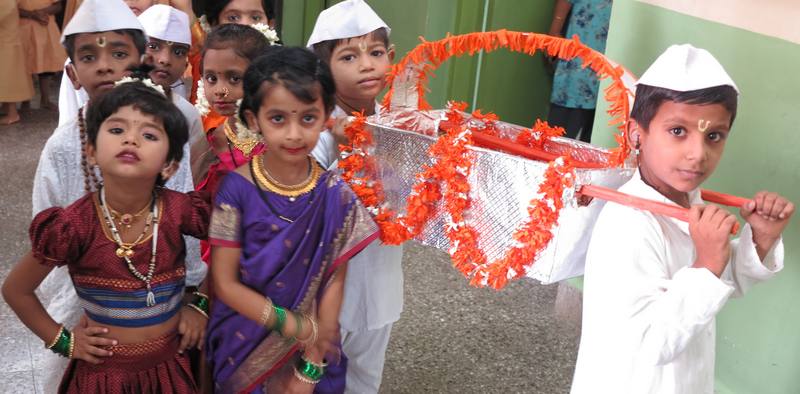 Palkhi procession on Ekadashi