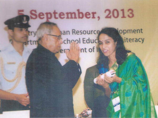 National Award for Teacher of the Year 2012